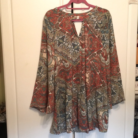 Umgee Flowy Dress - Picture 1 of 3